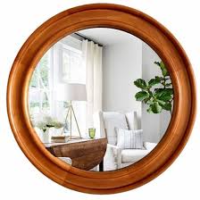 Home Office Decorative Wall Mirror Wood