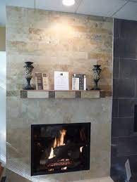 Irox Travertine Fireplace Eclectic
