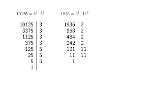 Każdą z podanych liczb przedstaw w postaci iloczynu potęg liczb pierwszych.  10125; 1936 np. - Brainly.pl