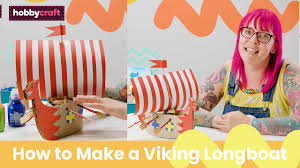a viking longboat kids craft club