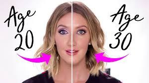 how i do my makeup in my 30 s vs my 20 s adapting makeup as you age