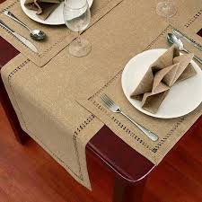 Hand Hemstitched Dining Table Runner
