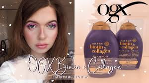 ogx biotin and collagen shoo and