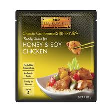 Chicken powder no msg 120g. Lee Kum Kee Honey Soy Chicken Stir Fry Sauce 120g
