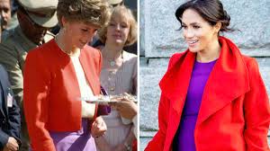 Some of their outfits are almost identical! 20 Times Meghan Markle Princess Diana Wore Similar Outfits Cafemom Com