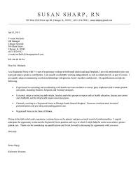 Cover Letter For Rn Job Under Fontanacountryinn Com