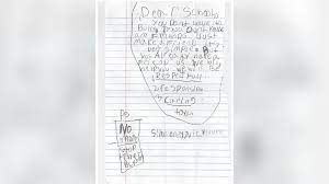 michigan third grader writes letter to