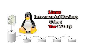 perform incremental backup in linux