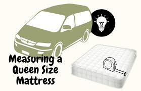 a queen size mattress fit in a minivan
