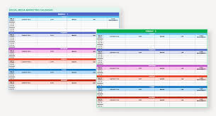 15 free marketing calendar templates