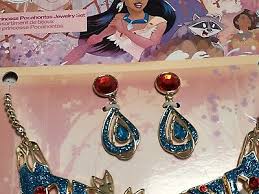 disney princess pocahontas jewelry set