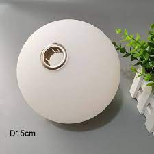 0 8in 2cm Opening G9 Glass Lamp Shade