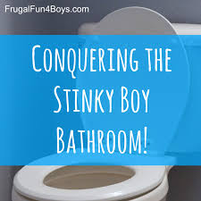 getting rid of boy bathroom stink