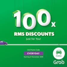 We will be sharing the ✅ most updated grab codes for your convenience. Grabcar Promo Code 100 X Rm5 Discount Penang Johor Bahru Kota Kinabalu Melaka 21 November 2 December 2016