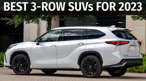 5 most reliable 3 row suvs for families