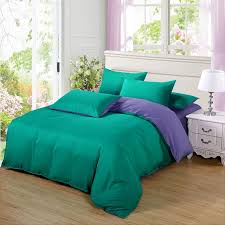 summer lake green purple bedding sets
