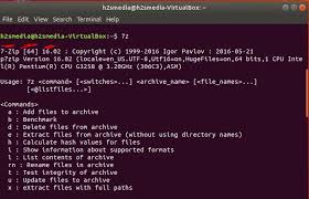 how to install 7zip on ubuntu linux