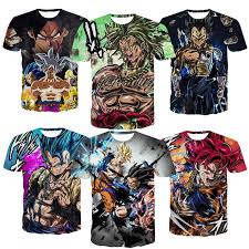 Maybe you would like to learn more about one of these? Dragon Ball Z T Shirts Broly Vegetto Vegeta Son Goku 3d T Shirt Summer Hipster Short Sleeve Tee Tops Men Buy At The Price Of 10 55 In Aliexpress Com Imall Com