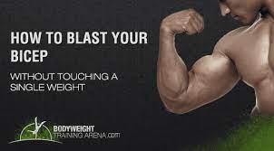 how to blast your bicep without