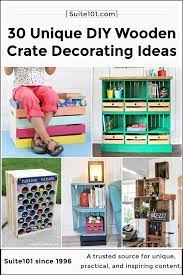 30 unique wooden crate decorating ideas