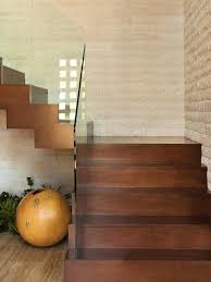 80 escadas de madeira modernas para o