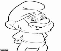 These cute blue elves with big white hats all look alike, even if they each have their own character, and speak a strange language in which most words are replaced. The Smurfs Movie Coloring Pages Printable Games 2
