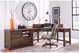 This item features a tv stand, 3 drawer dresser, small bookcase, and computer desk all in one. Aspenhome Terrace Point Casual Corner Desk And Hutch With Outlets And Usb Port Furniture Mart Colorado Table Desks Writing Desks