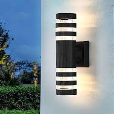 Get it as soon as thu, mar 25. Buy Modern Led Outdoor Wall Lights For House 3000k Warm White Light Outdoor Wall Sconce Up Down Porch Light Waterproof Outdoor Wall Lamps 12w 500lm Black Exterior Light Fixtures Light Source Include Online