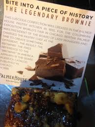 palmer house brownie history chicago