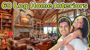 60 magnificent interior log homes