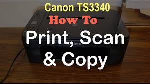 How to scan using canon printer. How To Print Scan Copy With Canon Pixma Ts3340 Printer Review Youtube