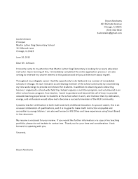 Elementary School Teacher Cover Letters Resume Example