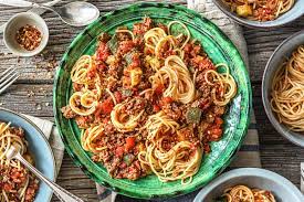beef ragù with spaghetti pasta recipe
