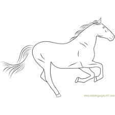 You can use our amazing online tool to color and edit the following coloring pages of horses rearing. Silver Horse Coloring Page For Kids Free Horse Printable Coloring Pages Online For Kids Coloringpages101 Com Coloring Pages For Kids