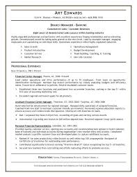Resume For Bank Manager Thrifdecorblog Com