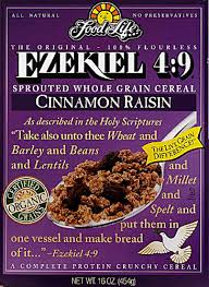 sprouted grain cereal cinnamon raisin