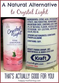 A Natural Alternative To Crystal Light Happy Mothering