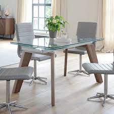 Panama Glass Extending Dining Table