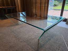 Avanti Bent Glass Coffee Table Bidbud