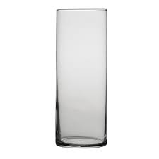 libbey 9 inch high large glass cylinder