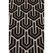 beverly carpet 200x300 black zuiver