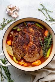 The Best Whole30 Dutch Oven Pot Roast Slow Cooker Option All The  gambar png