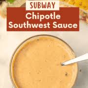 subway chipotle southwest sauce 5