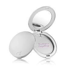 jane iredale refillable compact silver