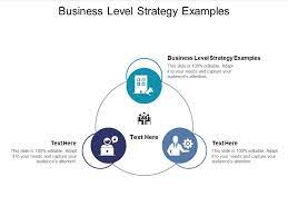 business level strategy exles ppt