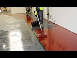 Paint A Concrete Floor With Resin