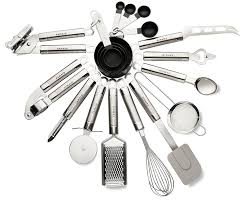 Order) wholesale many types stainless steel baking tools pizza cutter vegetable fruit grater peeler cheese grater kitchen gadgets. 29 Piece Stainless Steel Kitchen Utensils Set Durable Non Stick Coating Ergonomic Handle And Dishwasher Safe Cookware Walmart Com Walmart Com
