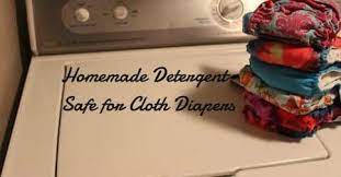 homemade laundry detergent safe for