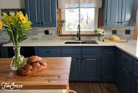 knotty pine kitchen makeover funcycled