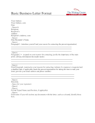 Business Letter Form Format Templates At